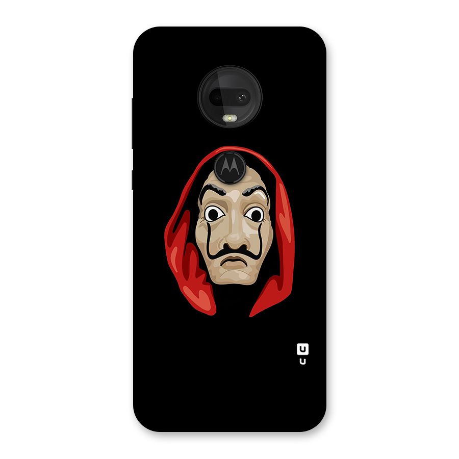 Money Heist Mask Back Case for Moto G7