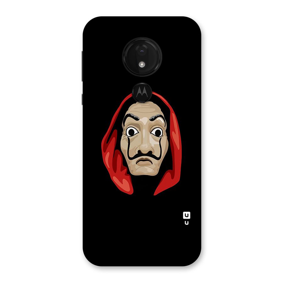 Money Heist Mask Back Case for Moto G7 Power