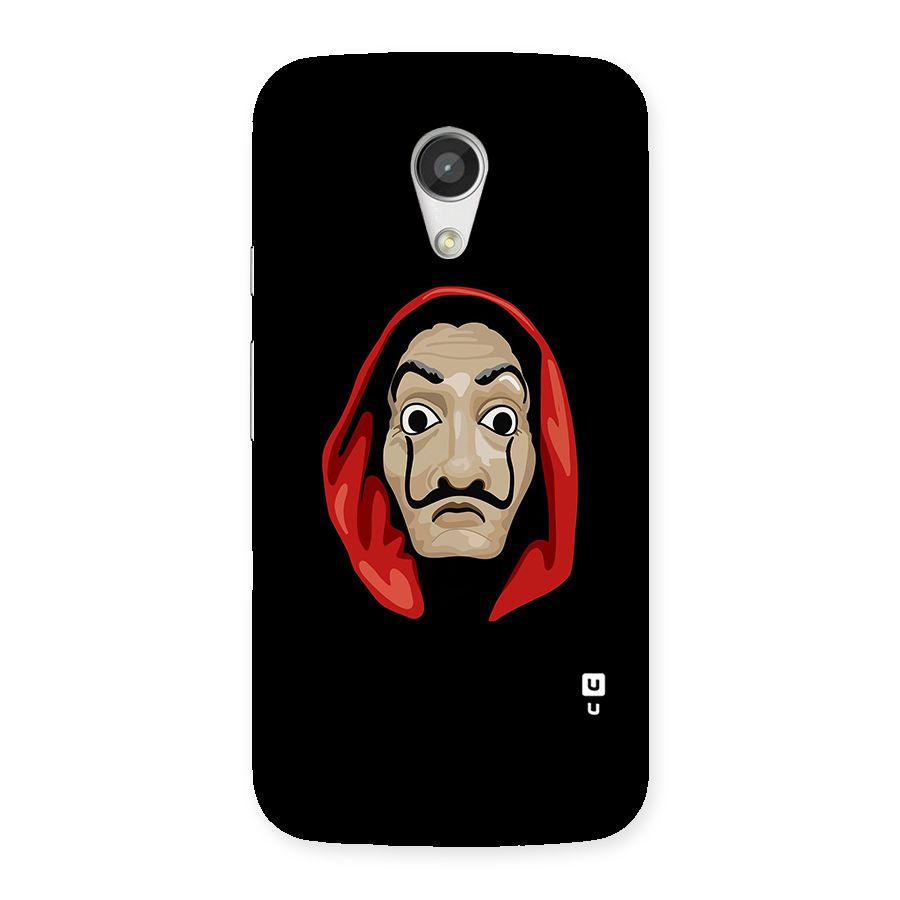 Money Heist Mask Back Case for Moto G 2nd Gen