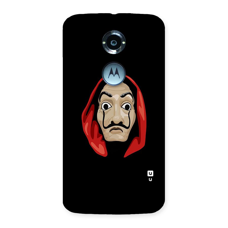 Money Heist Mask Back Case for Moto X 2nd Gen