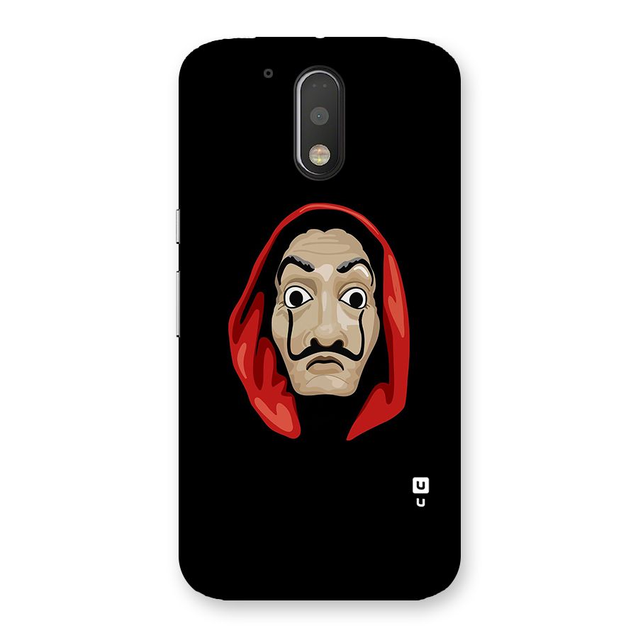 Money Heist Mask Back Case for Motorola Moto G4 Plus
