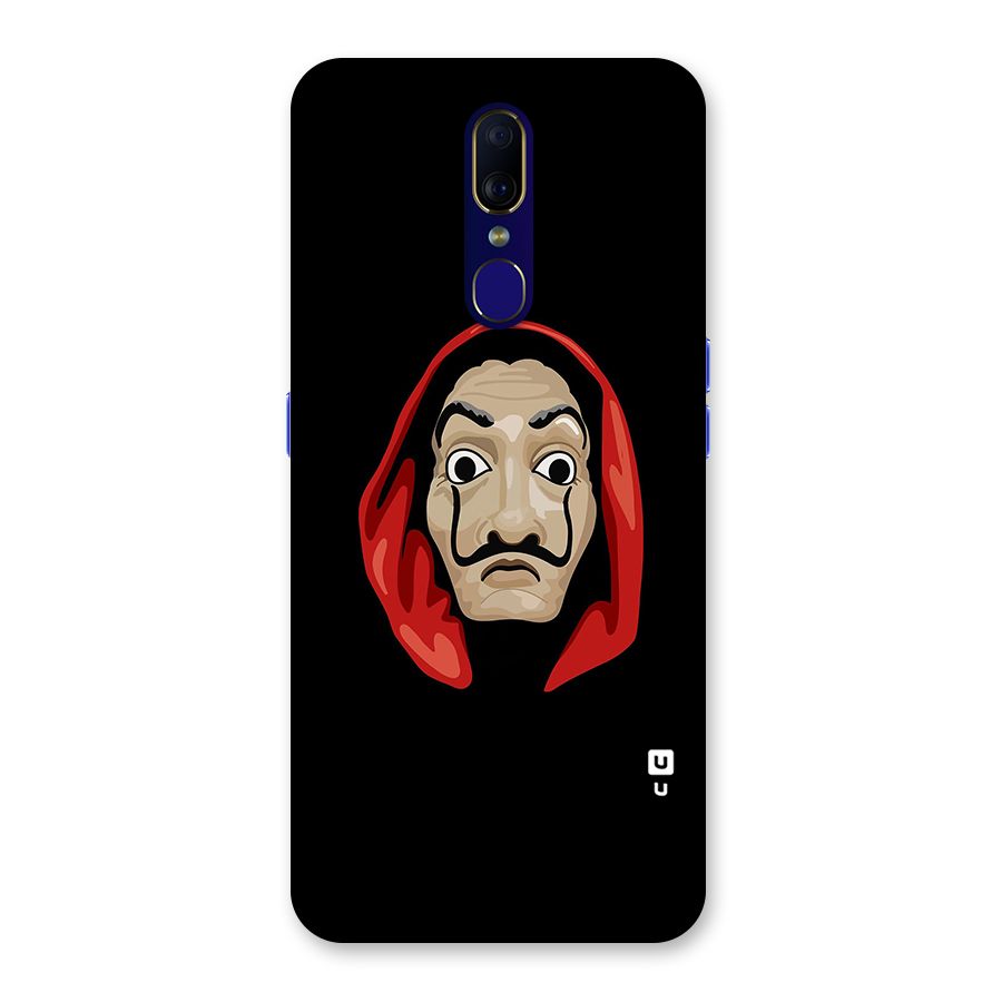 Money Heist Mask Back Case for Oppo A9