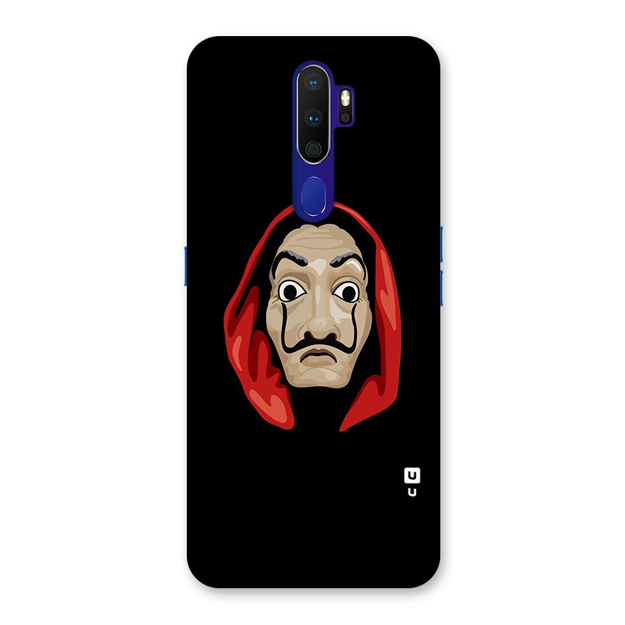 Money Heist Mask Back Case for Oppo A9 (2020)