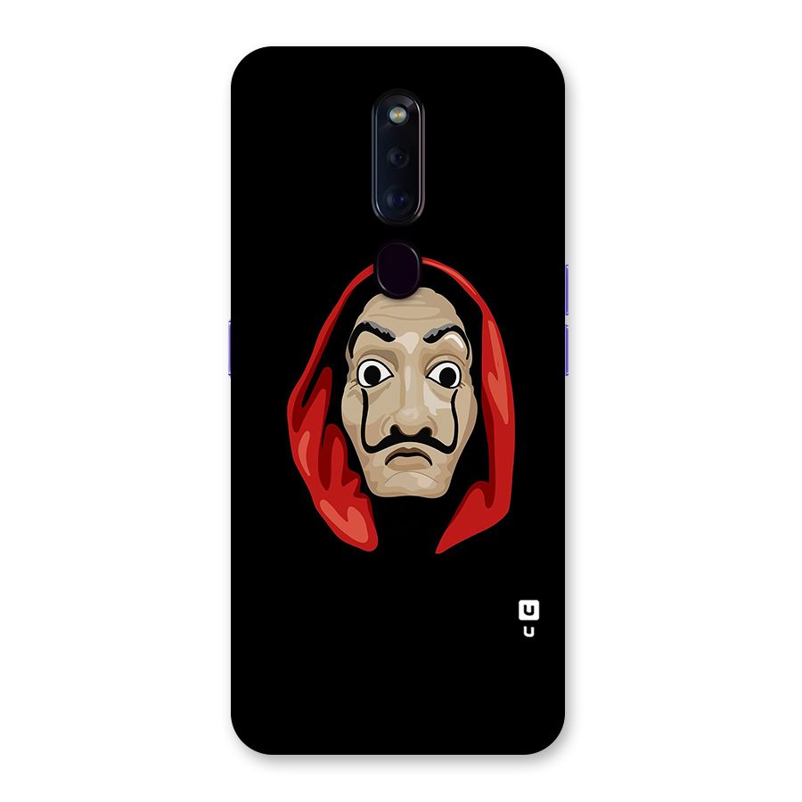 Money Heist Mask Back Case for Oppo F11 Pro