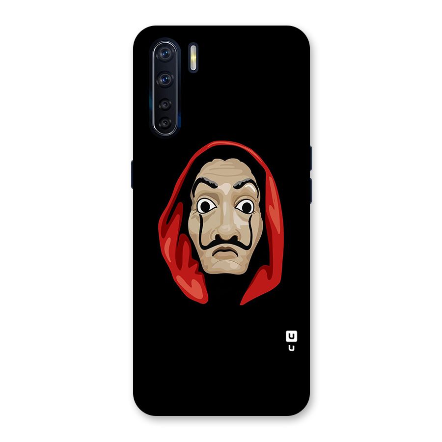 Money Heist Mask Back Case for Oppo F15