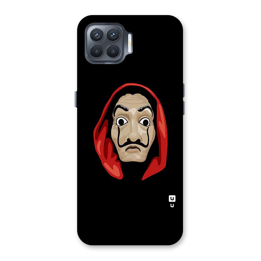 Money Heist Mask Back Case for Oppo F17 Pro