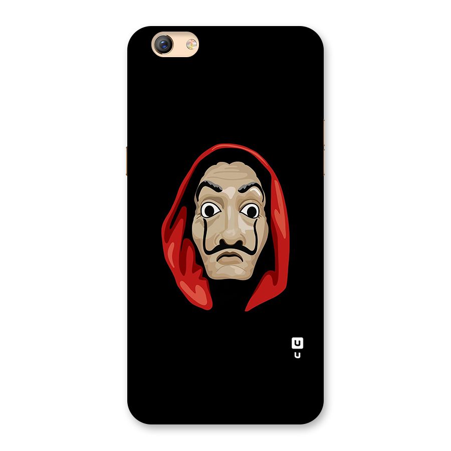 Money Heist Mask Back Case for Oppo F3 Plus