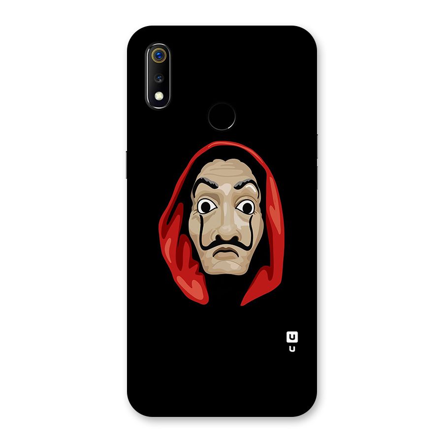 Money Heist Mask Back Case for Realme 3