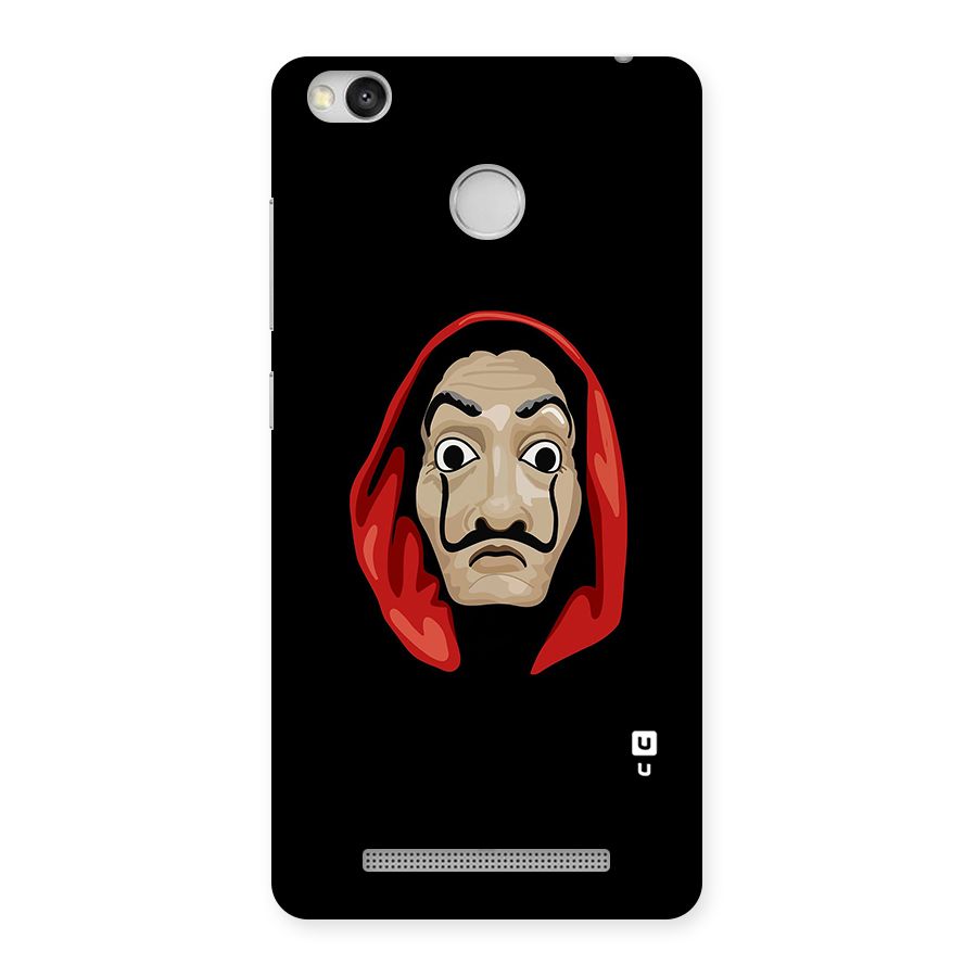 Money Heist Mask Back Case for Redmi 3S Prime