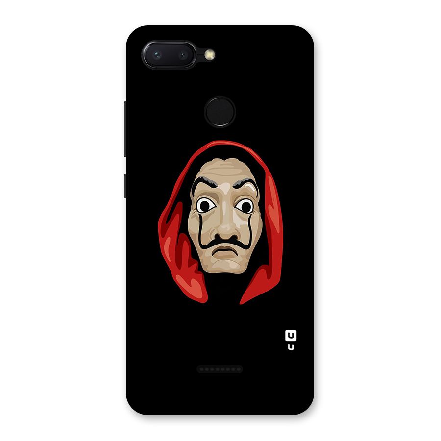 Money Heist Mask Back Case for Redmi 6