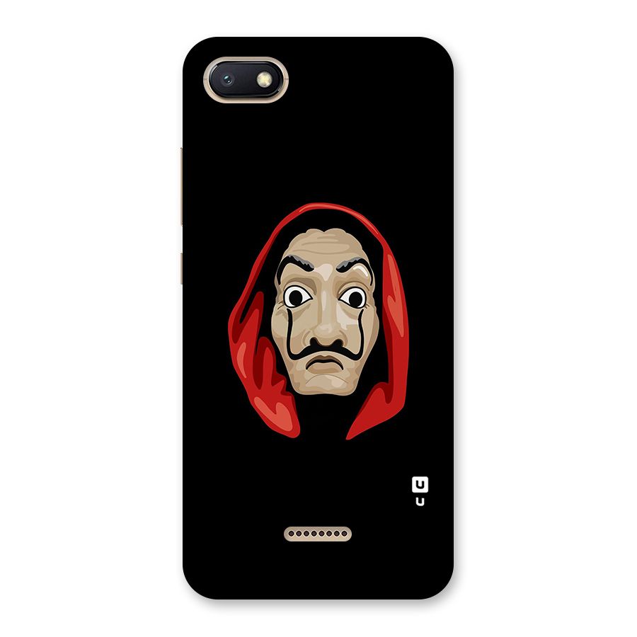 Money Heist Mask Back Case for Redmi 6A