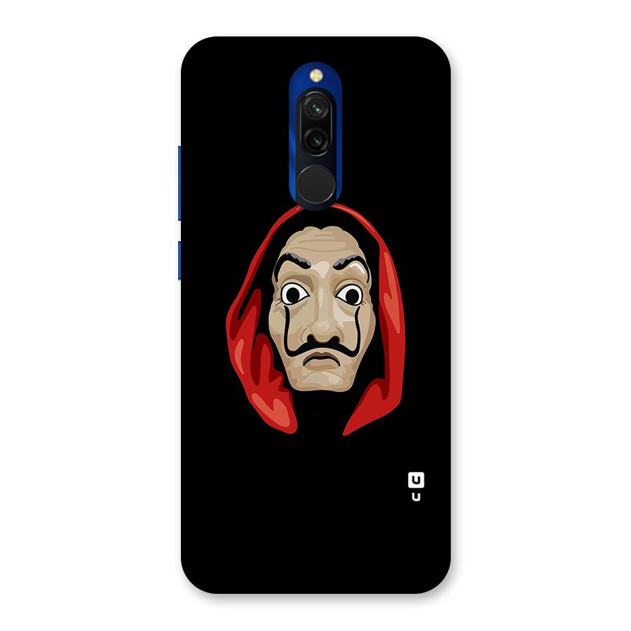 Money Heist Mask Back Case for Redmi 8