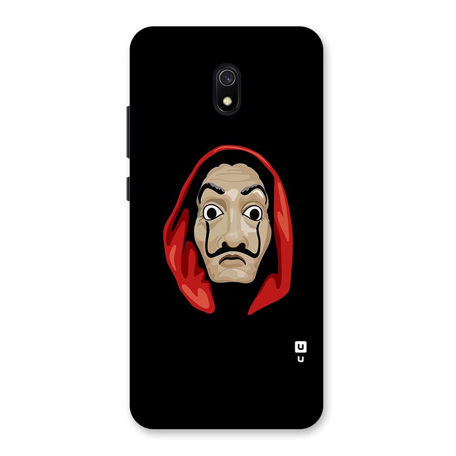 Money Heist Mask Back Case for Redmi 8A