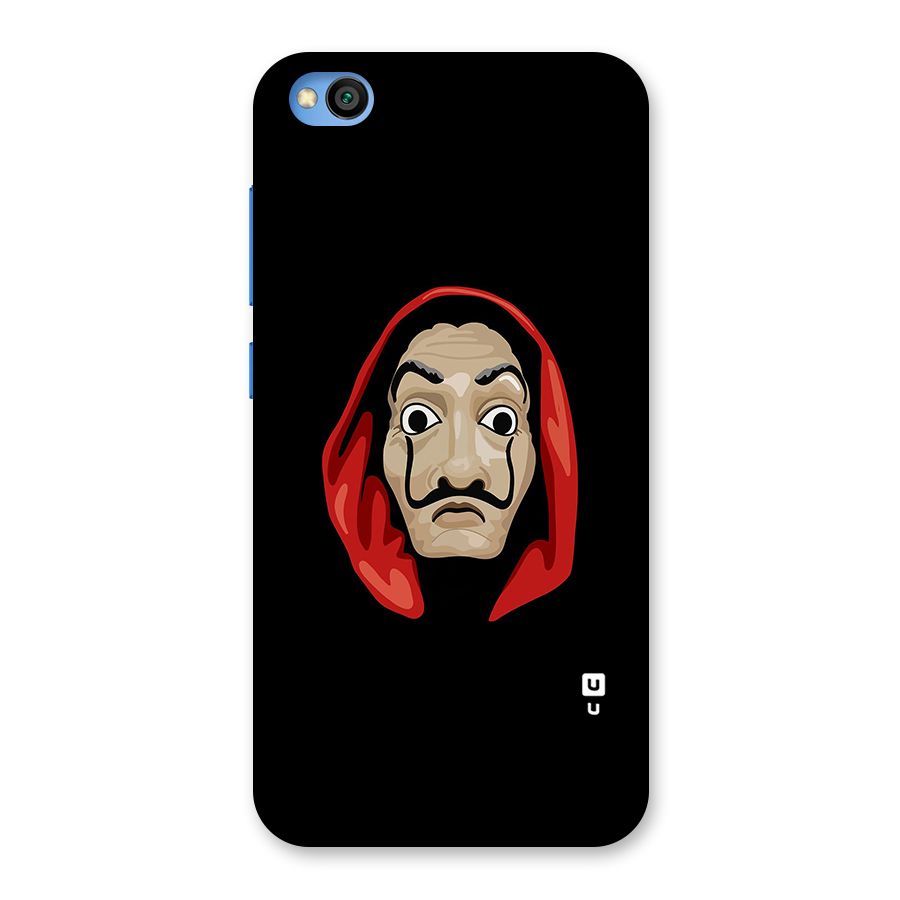 Money Heist Mask Back Case for Redmi Go