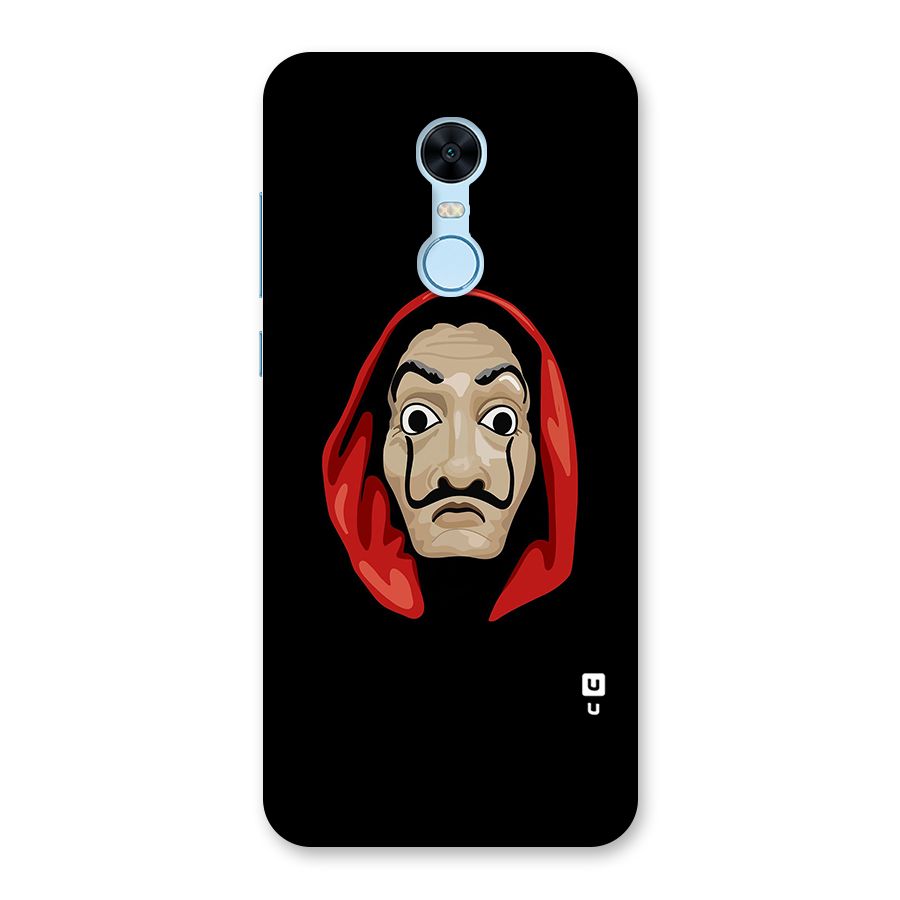 Money Heist Mask Back Case for Redmi Note 5