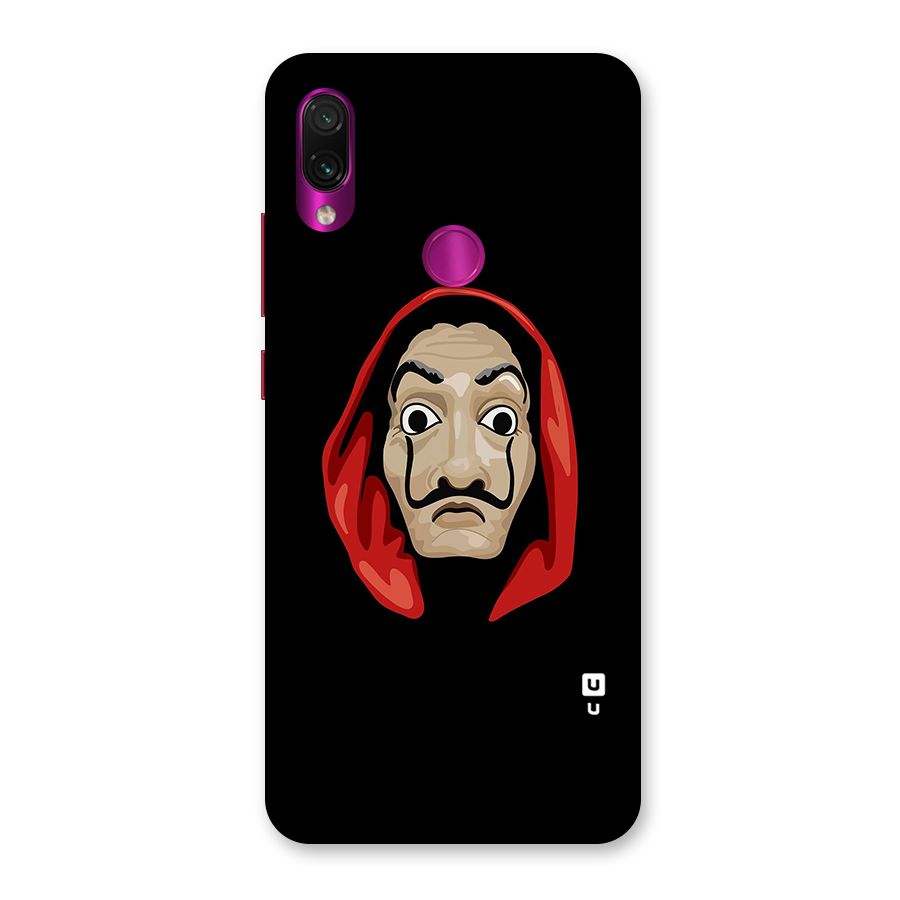 Money Heist Mask Back Case for Redmi Note 7 Pro