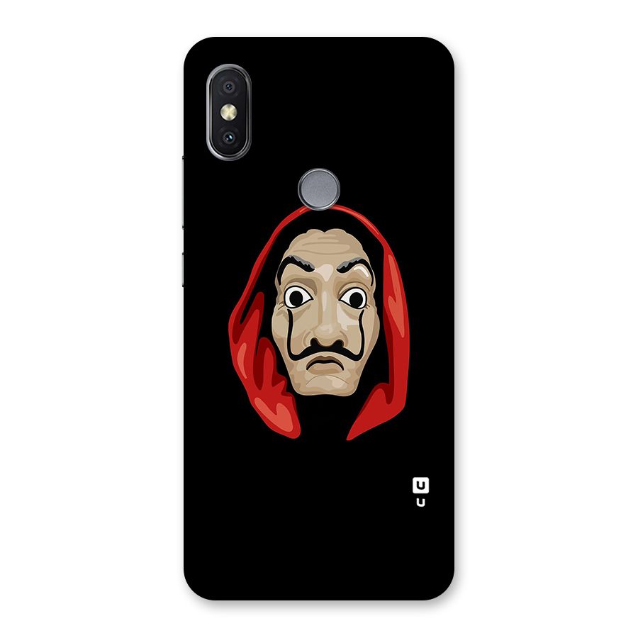 Money Heist Mask Back Case for Redmi Y2