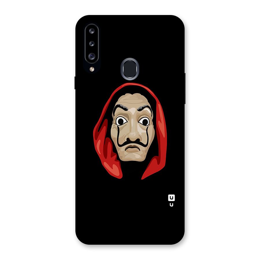 Money Heist Mask Back Case for Samsung Galaxy A20s