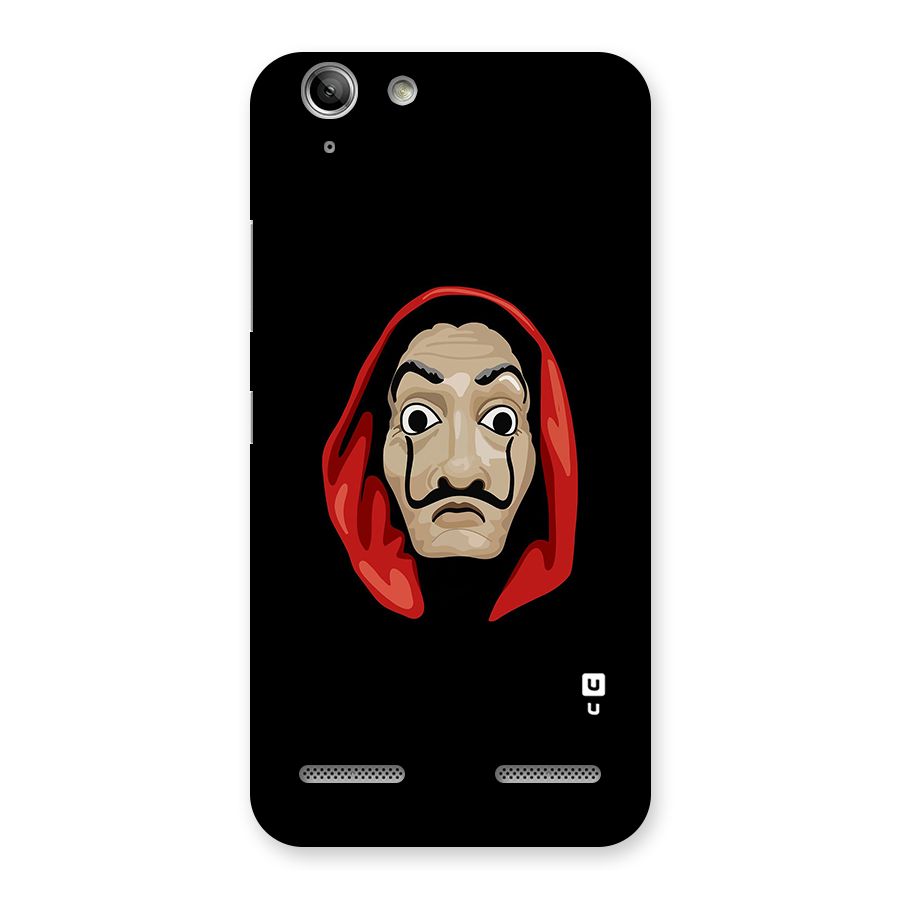 Money Heist Mask Back Case for Vibe K5 Plus