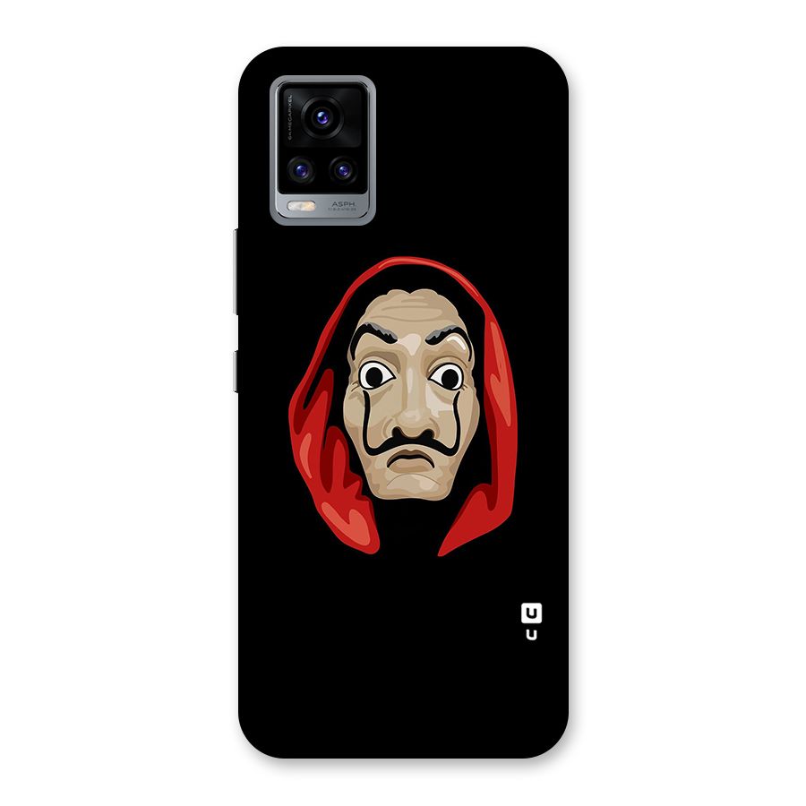 Money Heist Mask Back Case for Vivo V20
