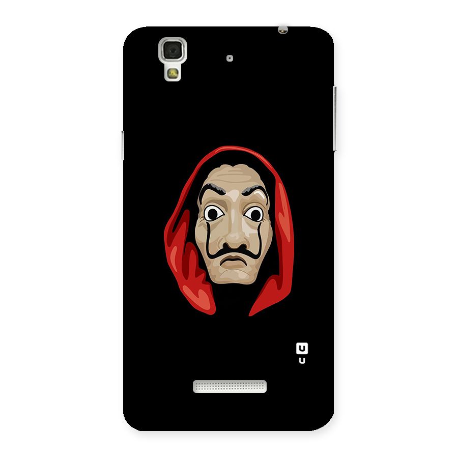Money Heist Mask Back Case for Yu Yureka