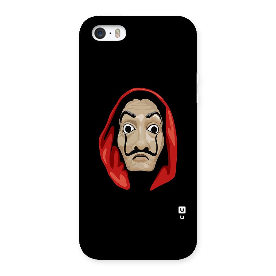 Money Heist Mask Back Case for iPhone SE