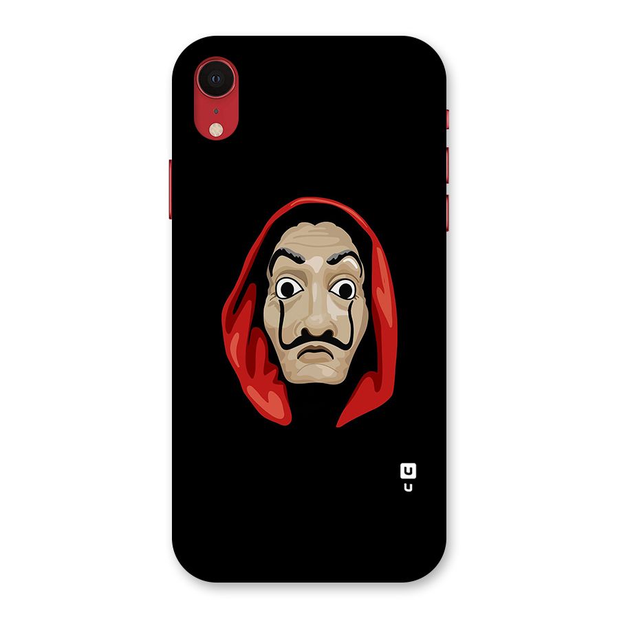 Money Heist Mask Back Case for iPhone XR