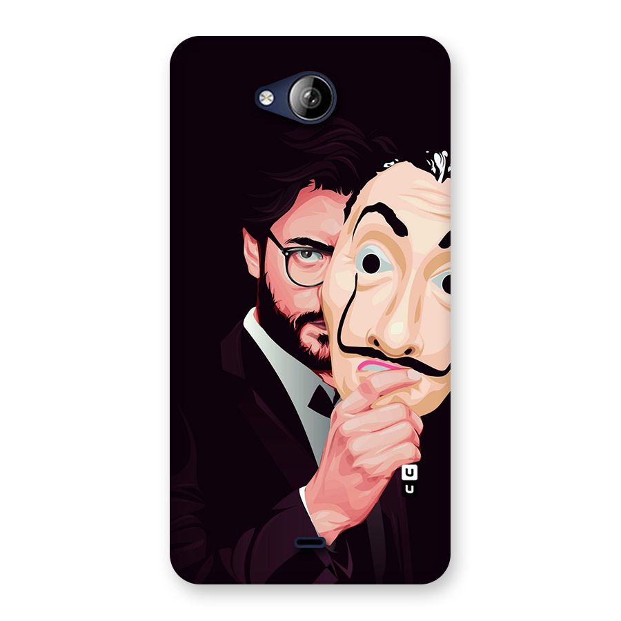 Money Heist Professor Art Back Case for Canvas Play Q355