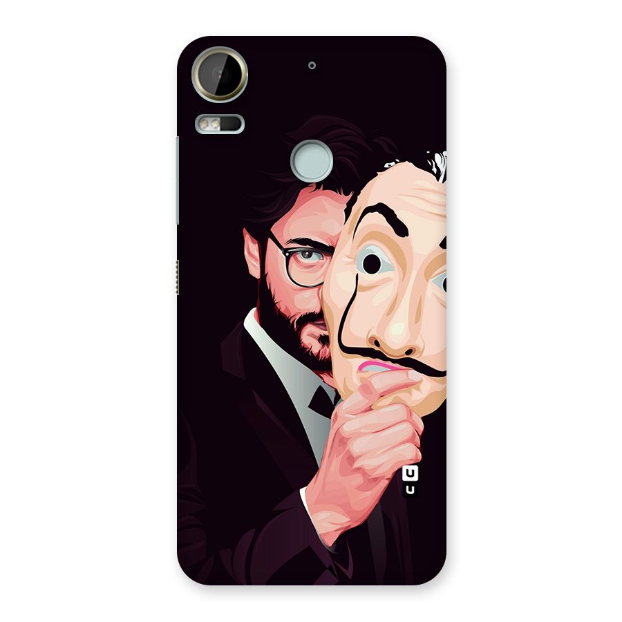 Money Heist Professor Art Back Case for Desire 10 Pro