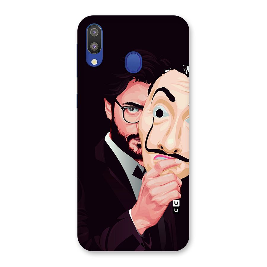 Money Heist Professor Art Back Case for Galaxy M20