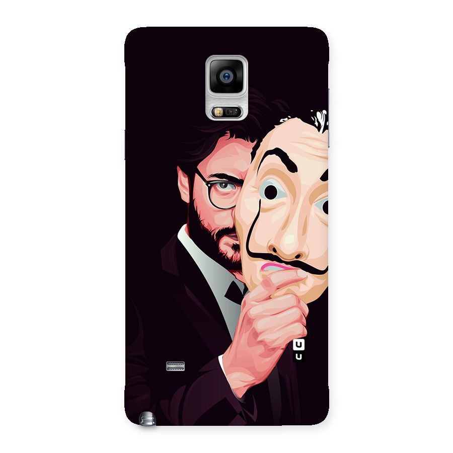 Money Heist Professor Art Back Case for Galaxy Note 4