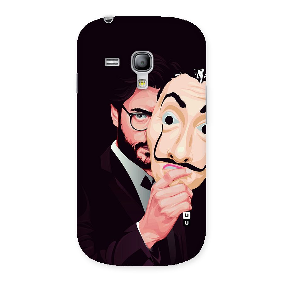 Money Heist Professor Art Back Case for Galaxy S3 Mini