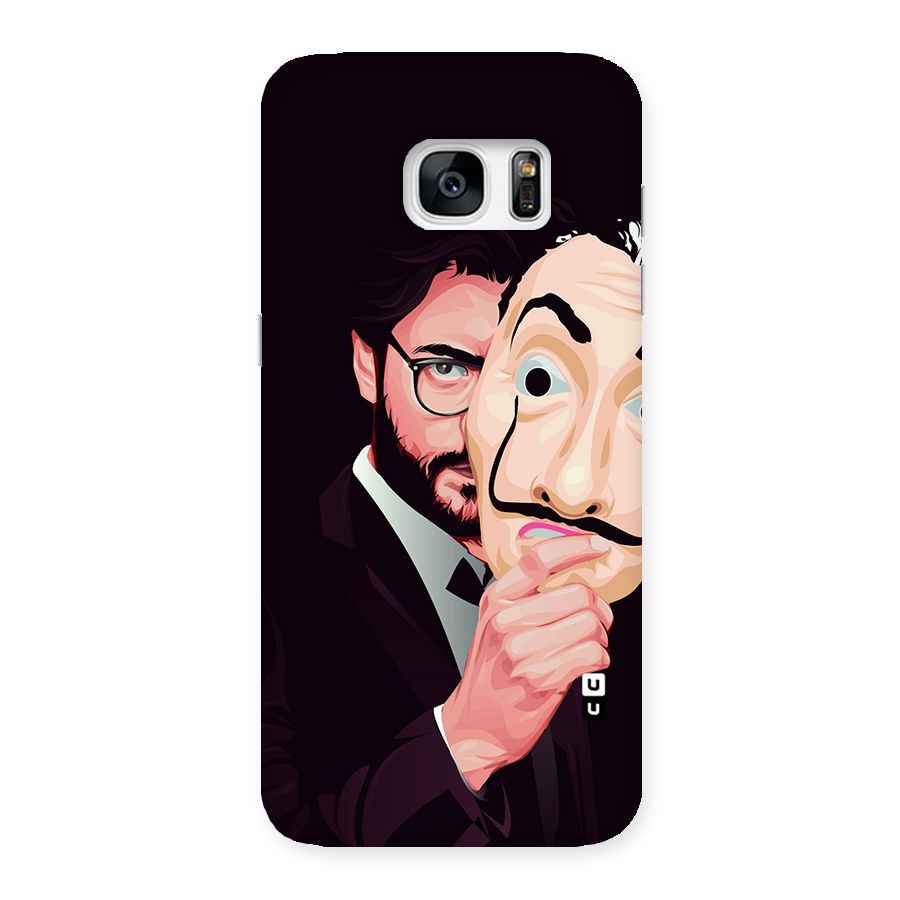 Money Heist Professor Art Back Case for Galaxy S7 Edge
