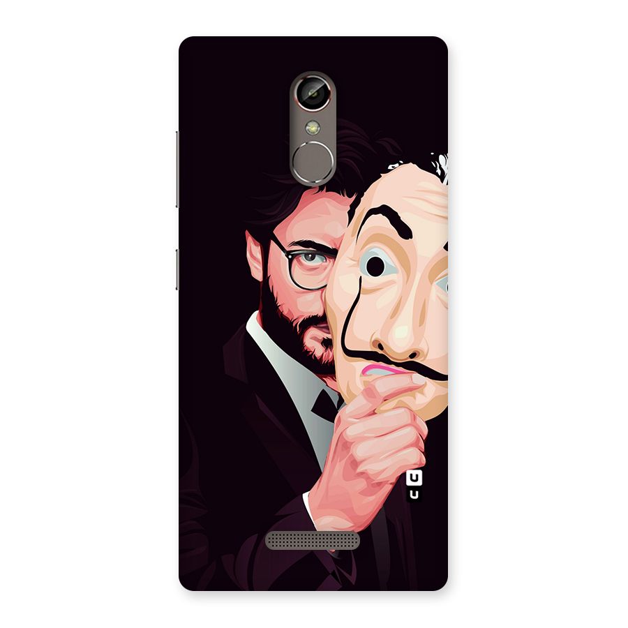 Money Heist Professor Art Back Case for Gionee S6s