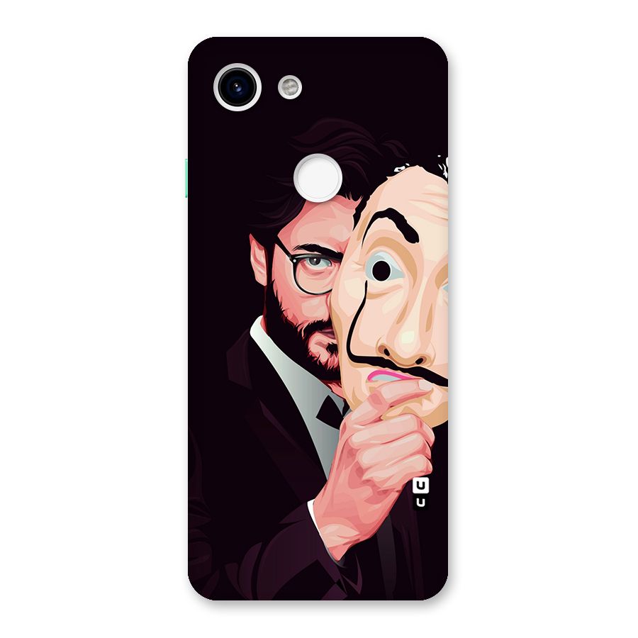 Money Heist Professor Art Back Case for Google Pixel 3
