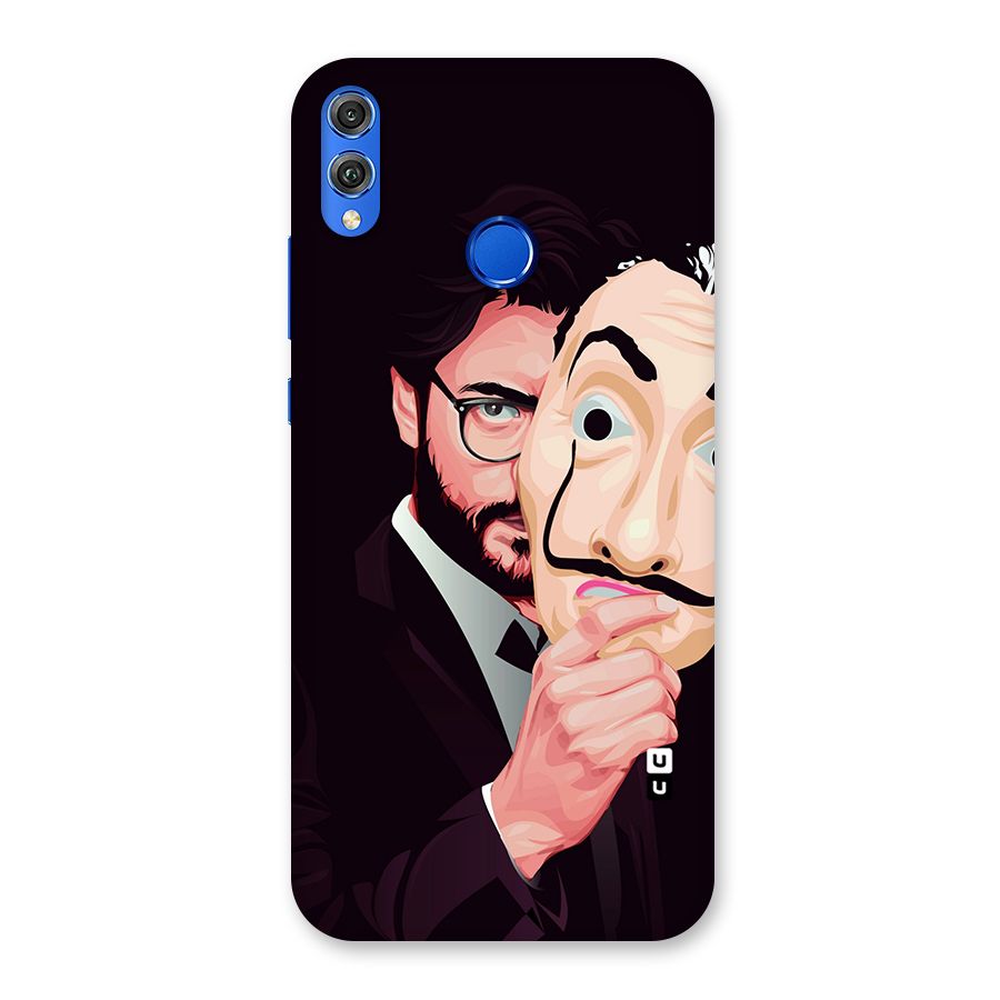 Money Heist Professor Art Back Case for Honor 8X