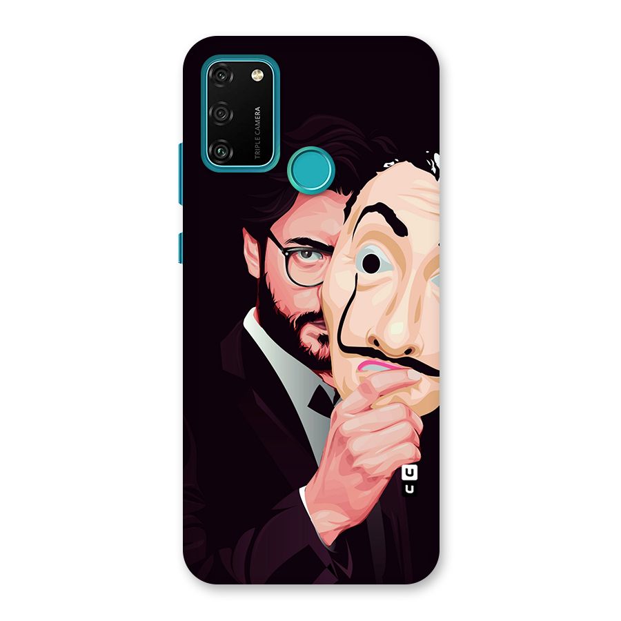 Money Heist Professor Art Back Case for Honor 9A