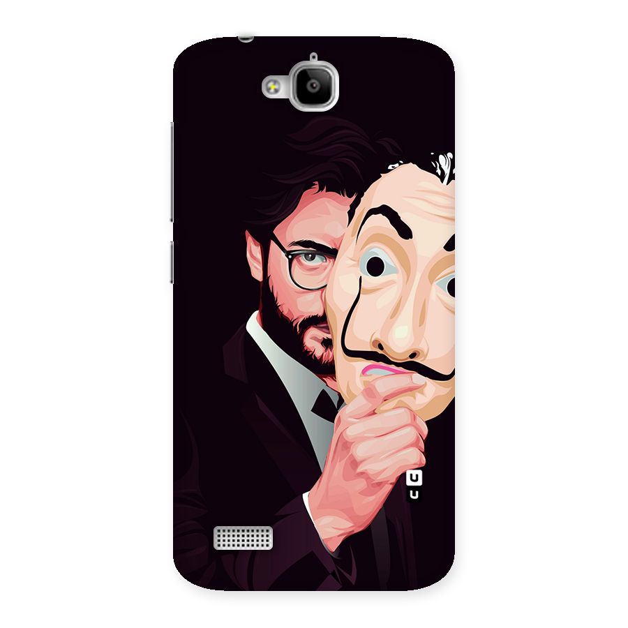 Money Heist Professor Art Back Case for Honor Holly