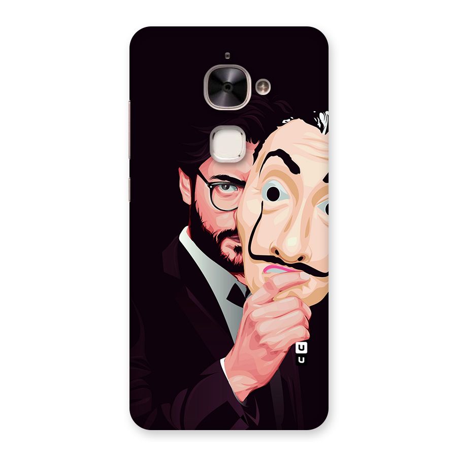 Money Heist Professor Art Back Case for Le 2