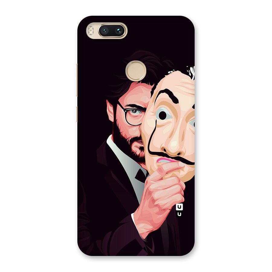 Money Heist Professor Art Back Case for Mi A1
