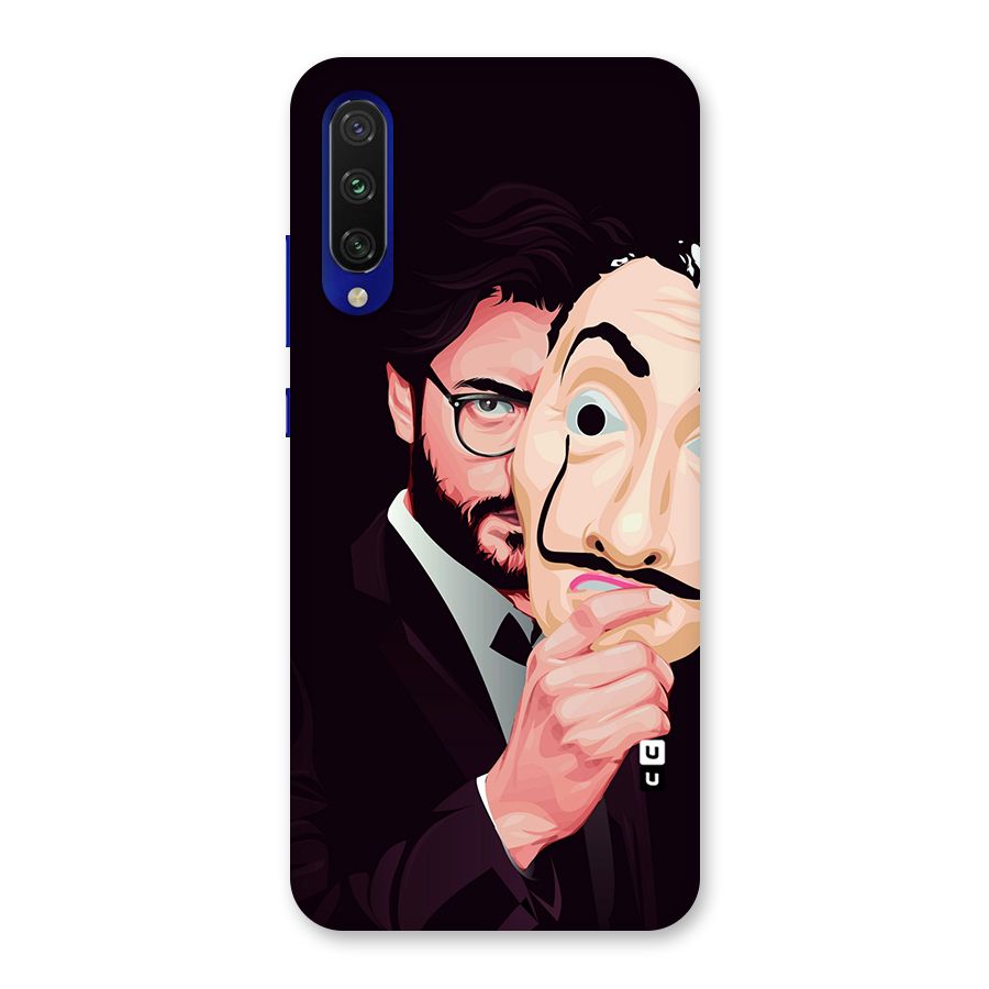 Money Heist Professor Art Back Case for Mi A3