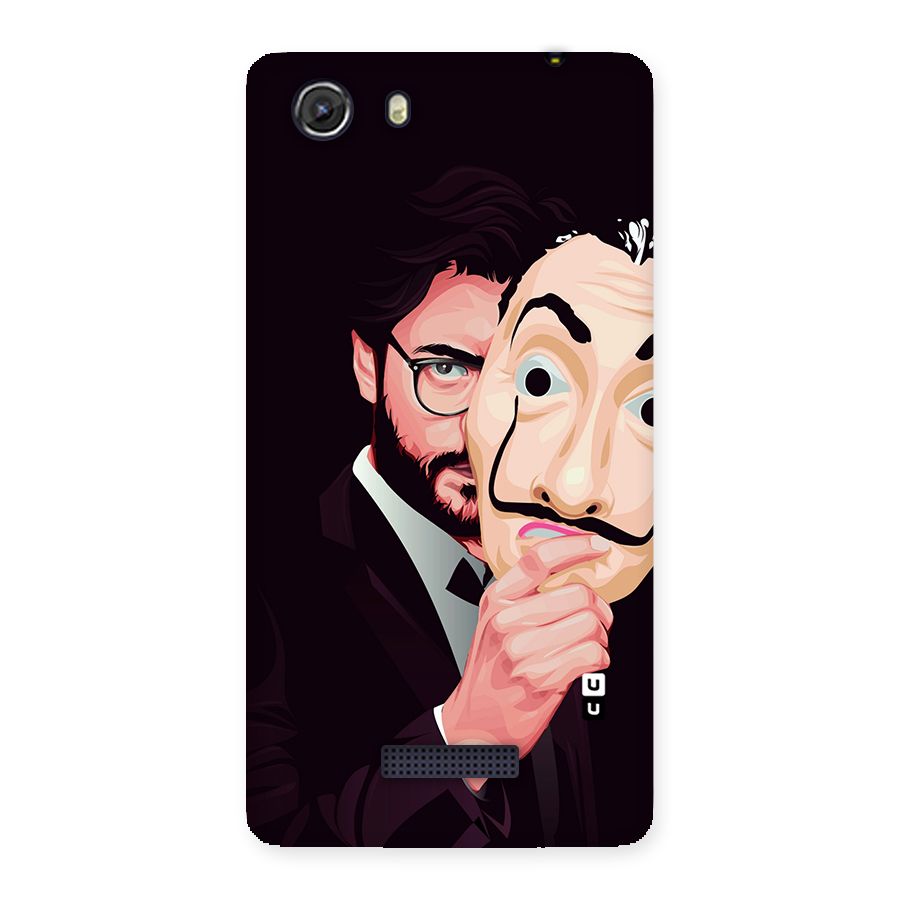 Money Heist Professor Art Back Case for Micromax Unite 3
