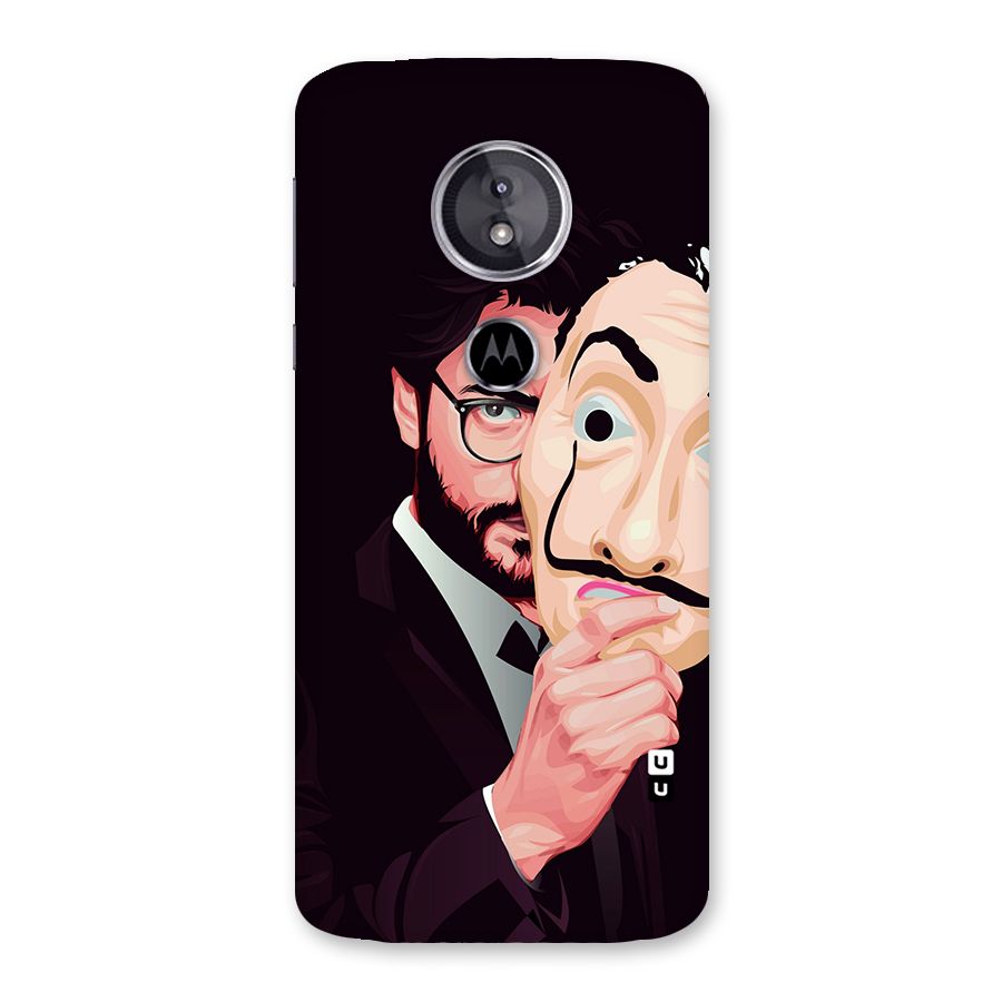Money Heist Professor Art Back Case for Moto E5