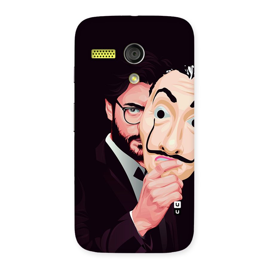 Money Heist Professor Art Back Case for Moto G