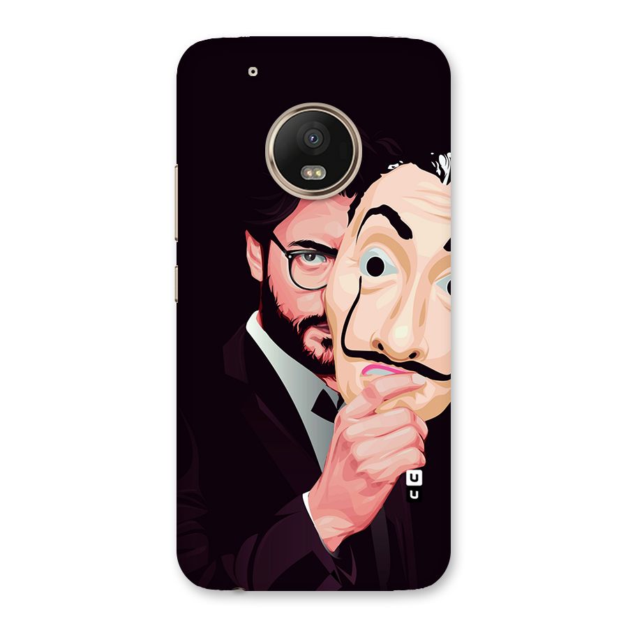 Money Heist Professor Art Back Case for Moto G5 Plus