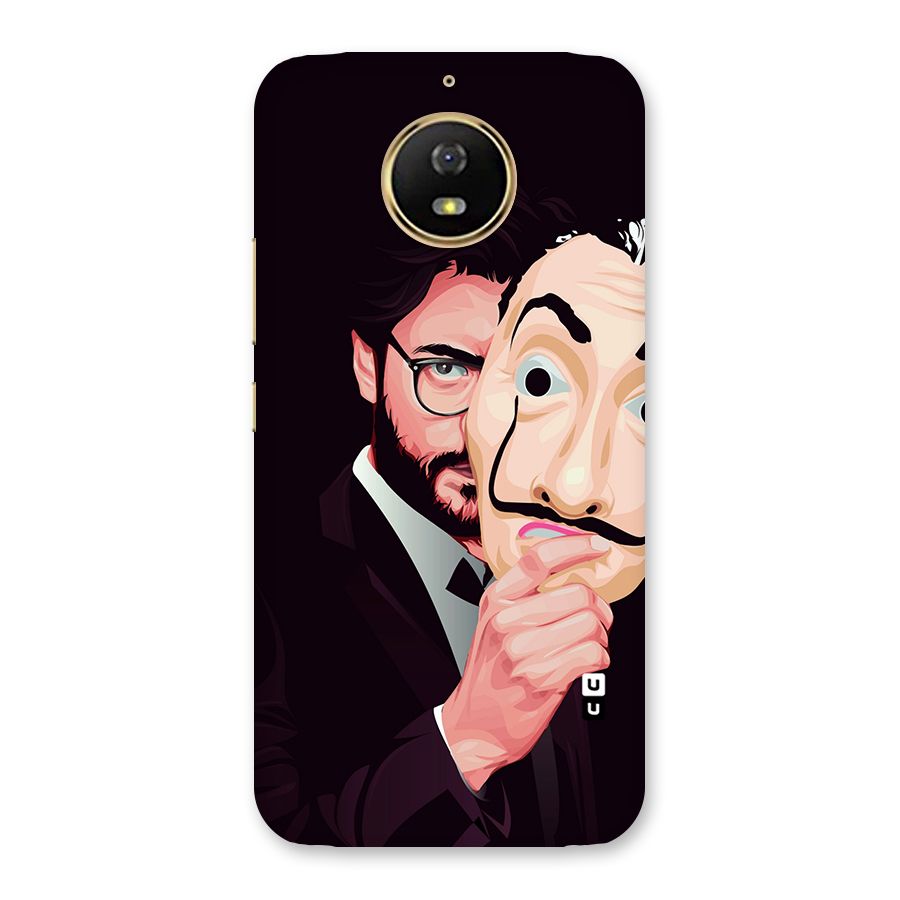Money Heist Professor Art Back Case for Moto G5s