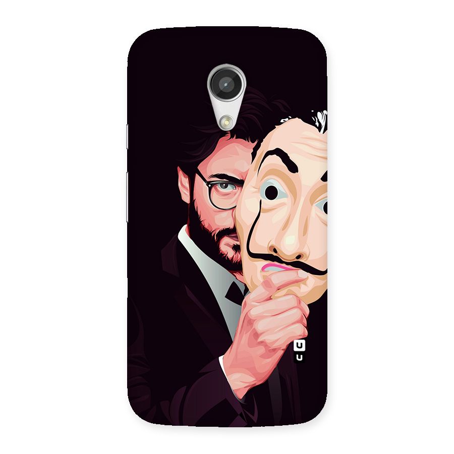 Money Heist Professor Art Back Case for Moto G 2nd Gen