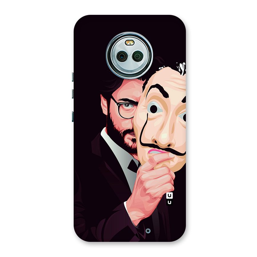 Money Heist Professor Art Back Case for Moto X4