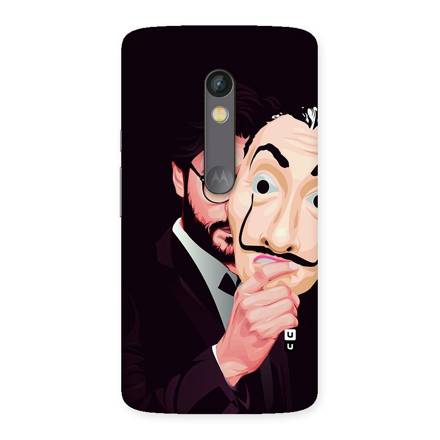 Money Heist Professor Art Back Case for Moto X Play