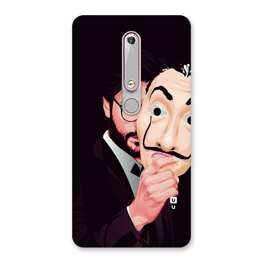 Money Heist Professor Art Back Case for Nokia 6.1